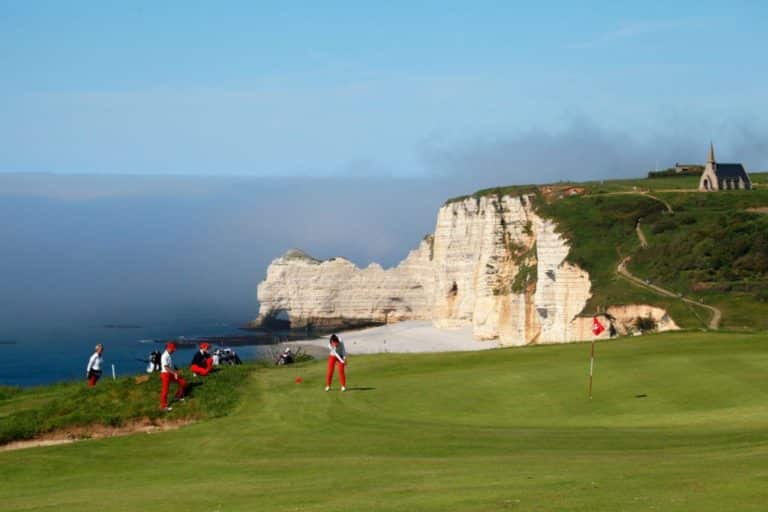 Panda Motion initiation golf etretat