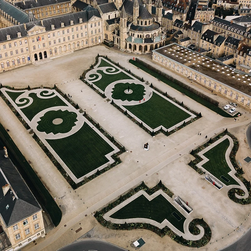 Jardin Abbaye aux Hommes Caen